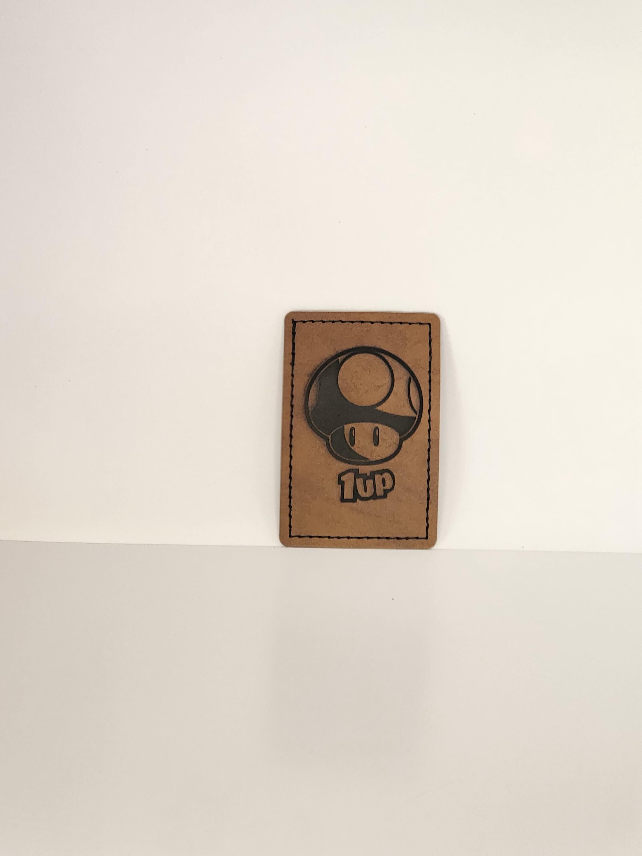 Engraved patches. Faux leather iron on.