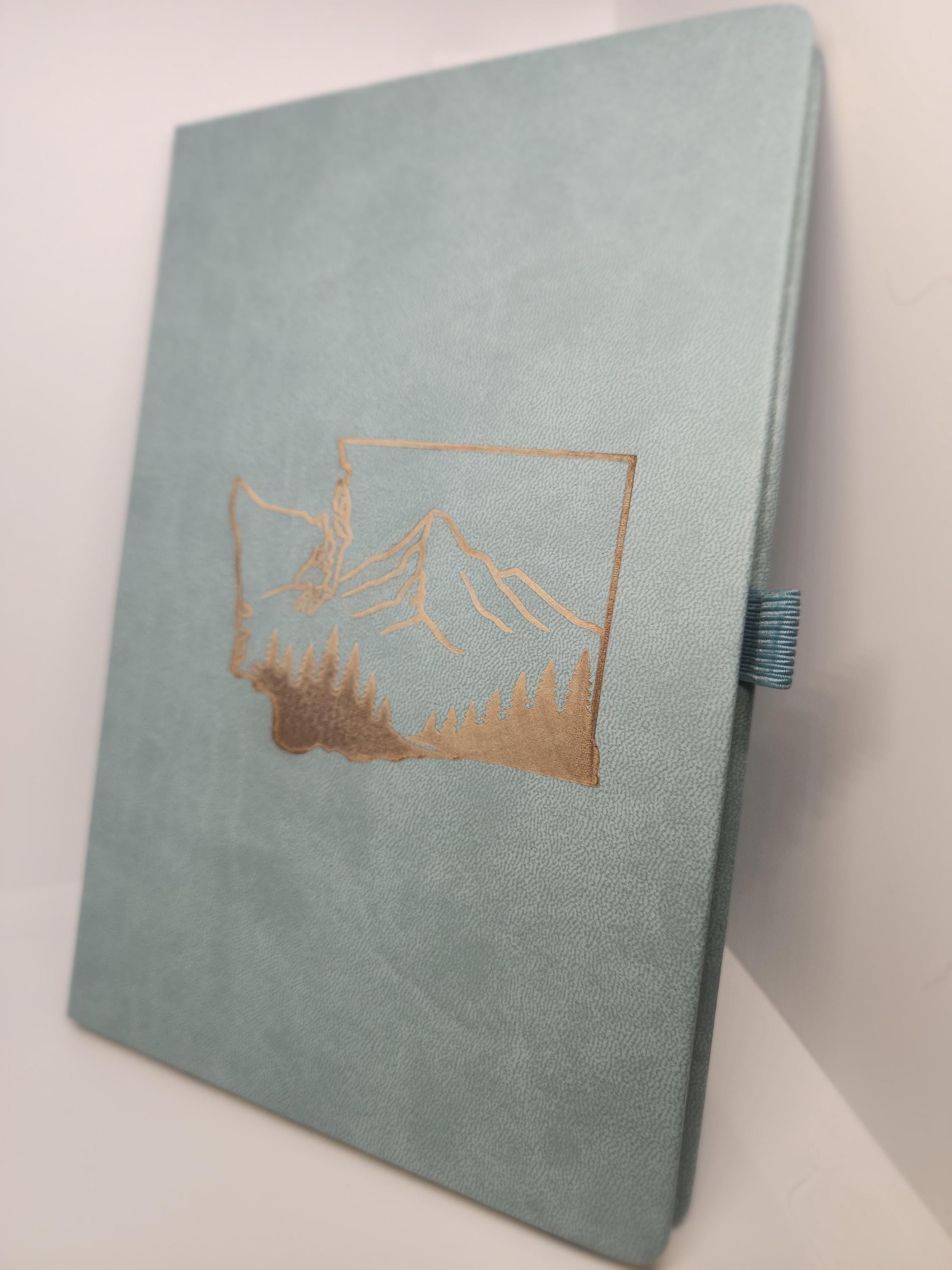 Laser Engraved A5 notebooks